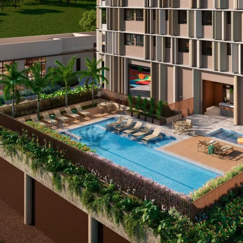 Área de lazer elevado: mais privacidade