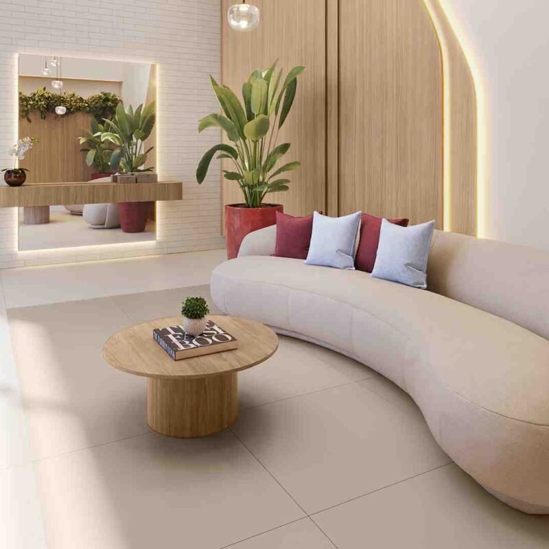 Hall social lindamente decorado