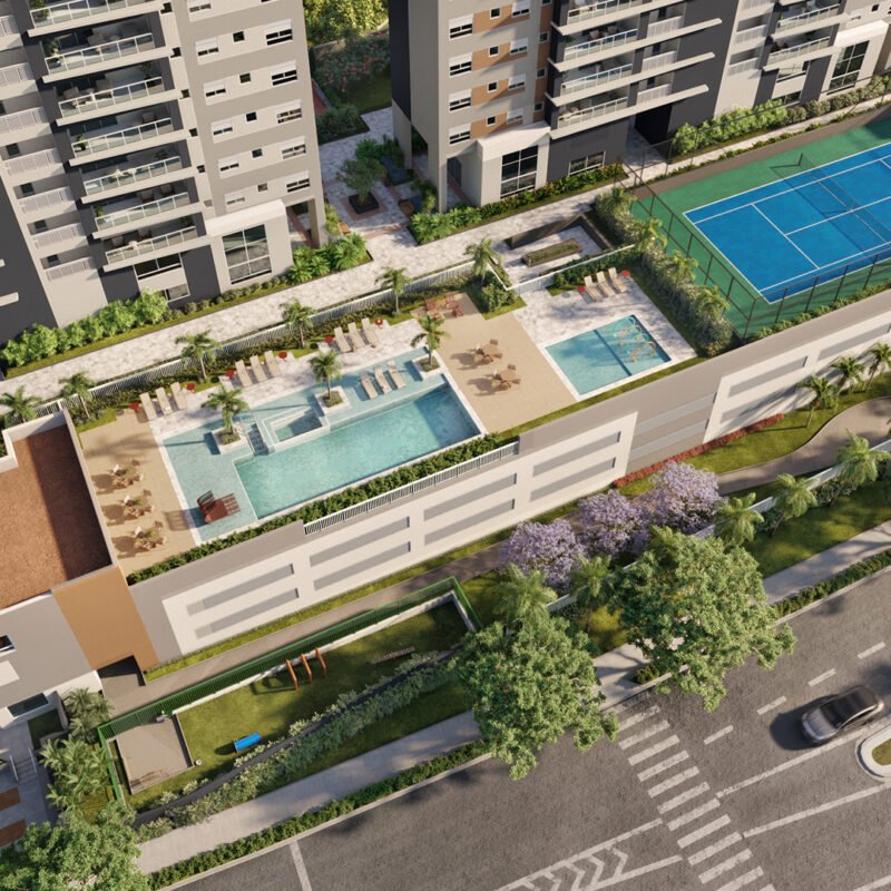 Lazer elevado, garantindo sua privacidade