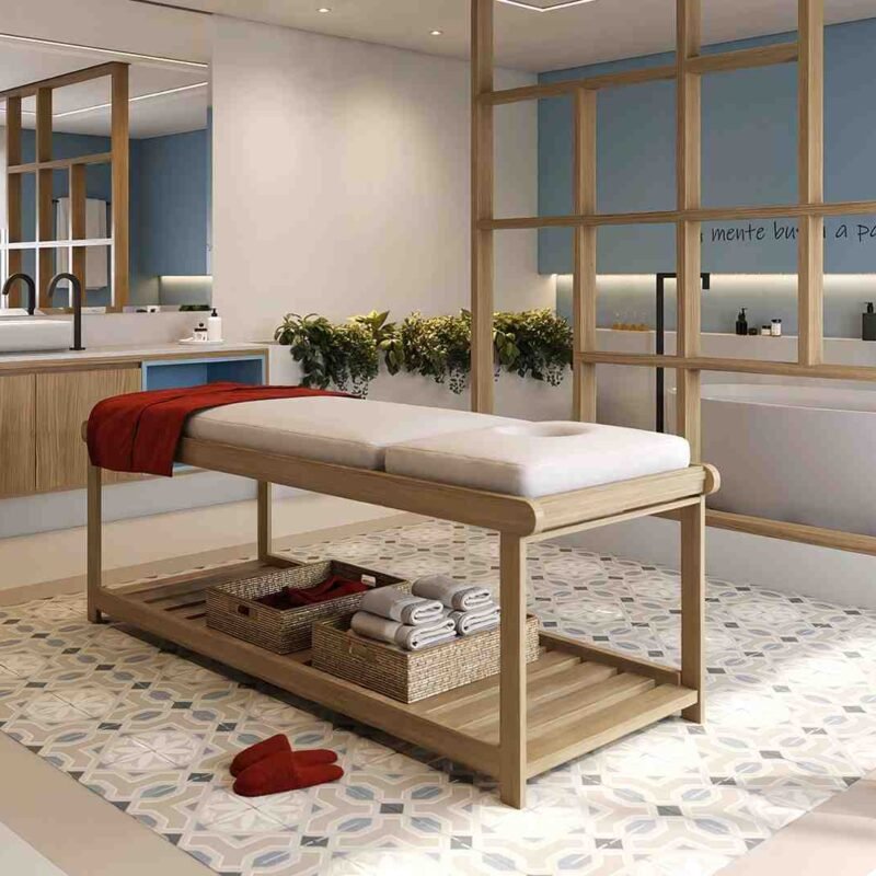 Spa com massagem e banheira de imersão